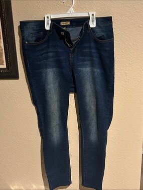 Raw 7 Dark Wash Skinny Jeans Women’s Size 16 Stretch Denim